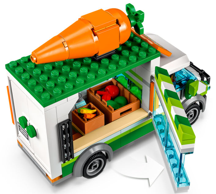 Detail 2: LEGO City 60345 Gemüse-Lieferwagen