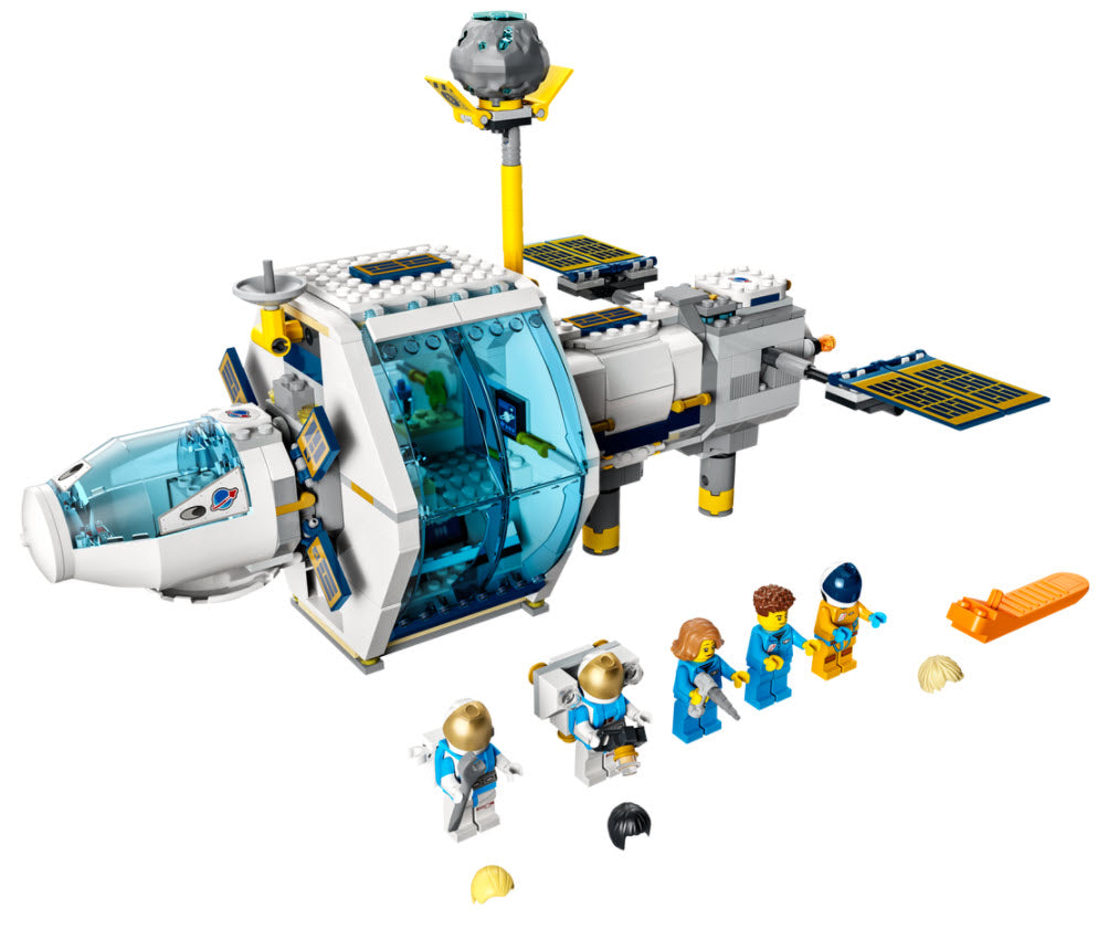 Inhalt: LEGO City 60349 Mond-Raumstation