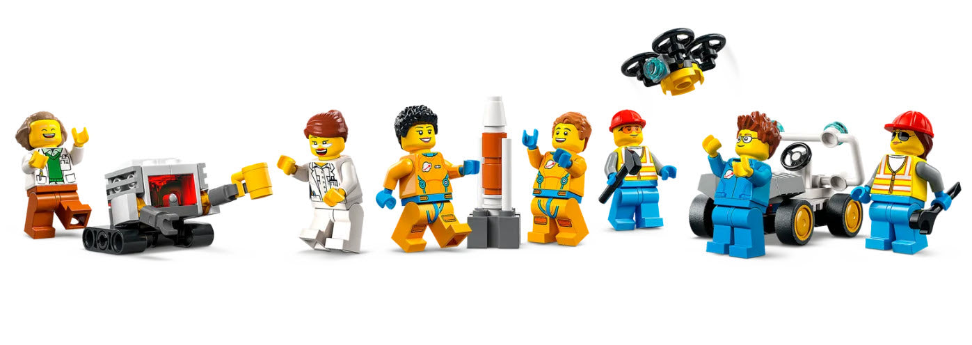 Minifiguren: LEGO City 60351 Raumfahrtzentrum