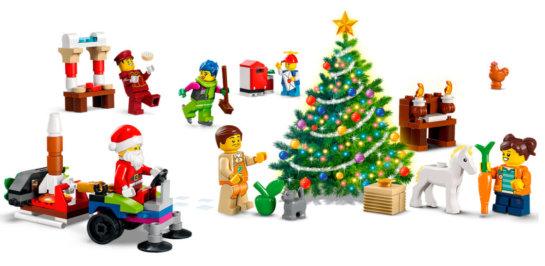Minifiguren: LEGO City 60352 Adventskalender 2022