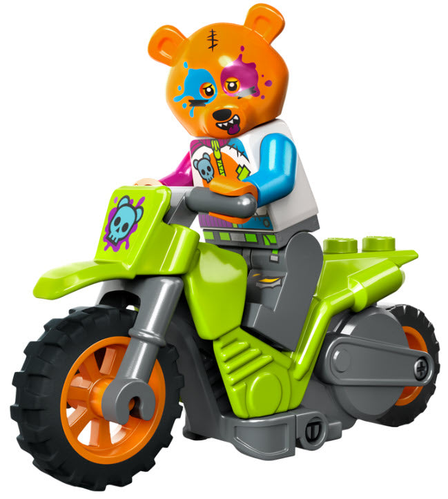 Inhalt: LEGO City 60356 Bären-Stuntbike