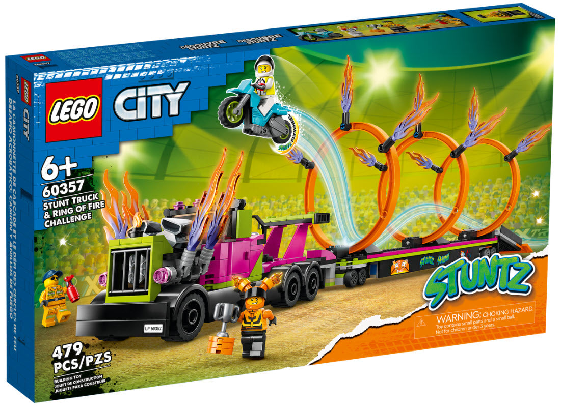 LEGO City 60357 Stunttruck mit Feuerreifen-Challenge