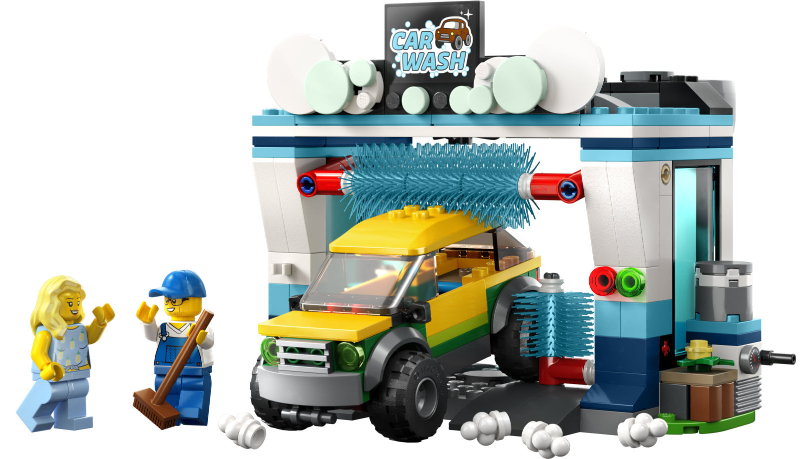 Inhalt: LEGO City 60362 Autowaschanlage