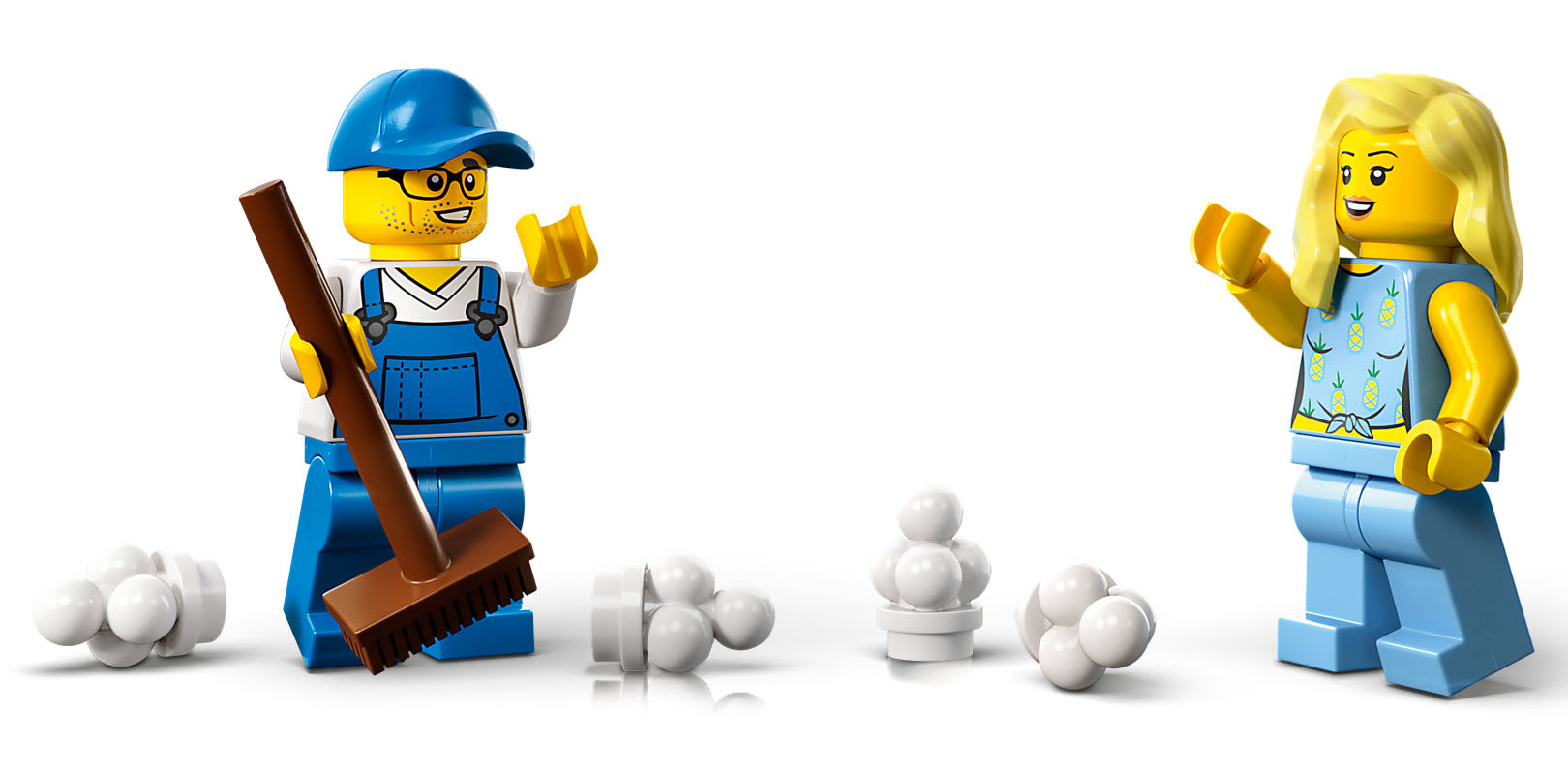 Minifiguren: LEGO City 60362 Autowaschanlage