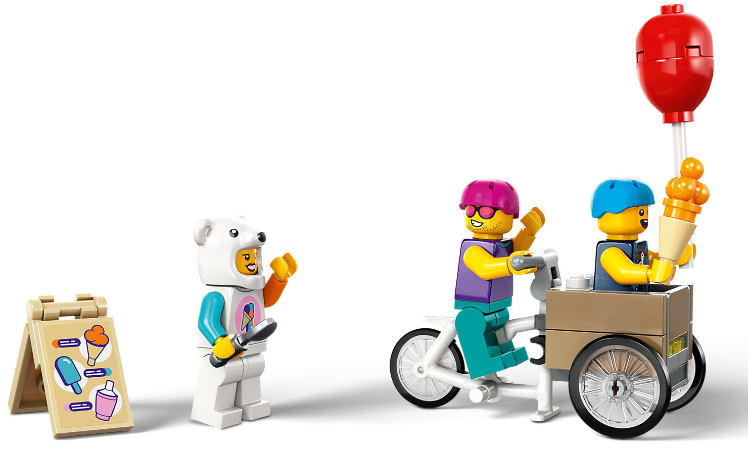 Minifiguren: LEGO City 60363 Eisdiele