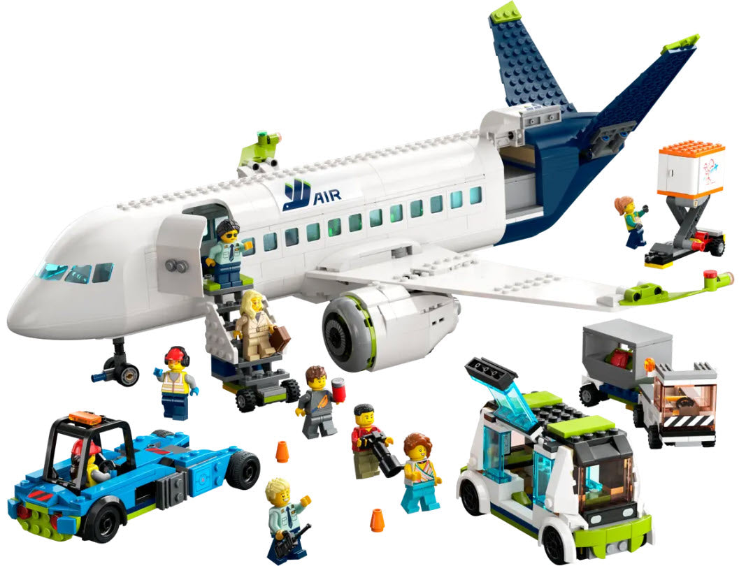 Inhalt: LEGO City 60367 Passagierflugzeug