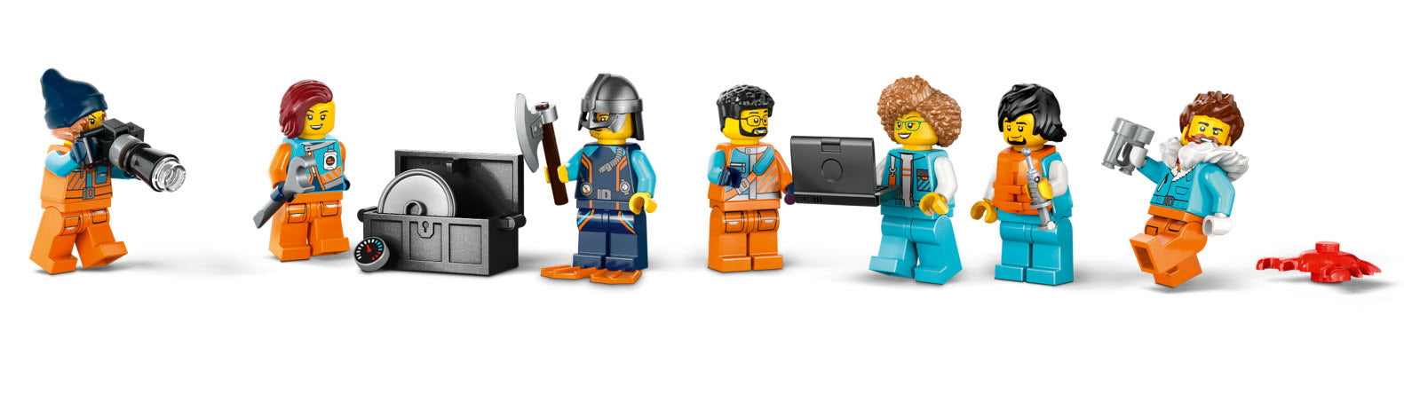 Minifiguren: LEGO City 60368 Arktis-Forschungsschiff