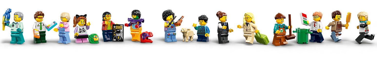 Minifiguren: LEGO City 60380 Stadtzentrum