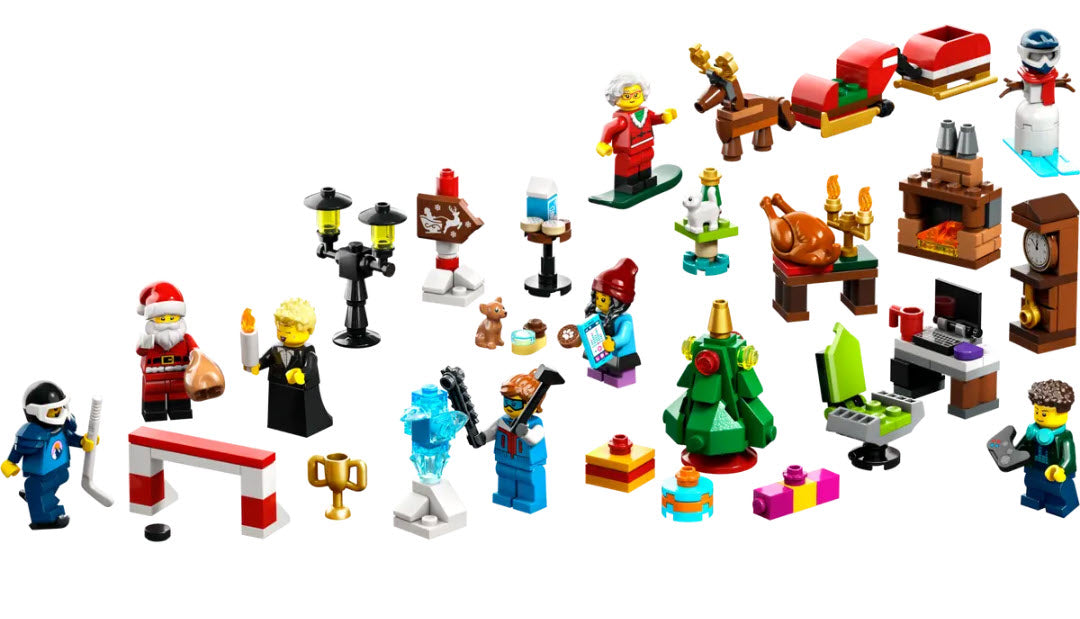 Inhalt: LEGO City 60381 Adventskalender 2023
