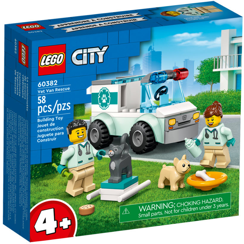 LEGO City 60382 Tierrettungswagen