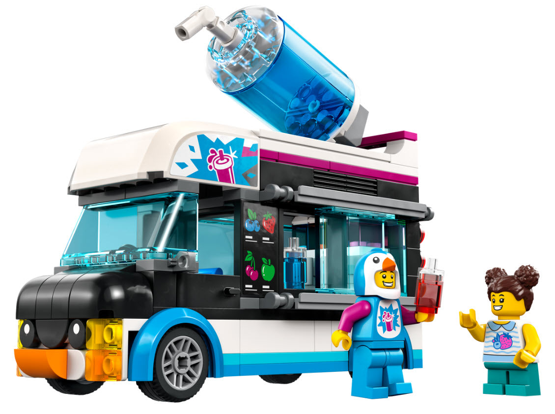 Inhalt: LEGO City 60384 Slush-Eiswagen