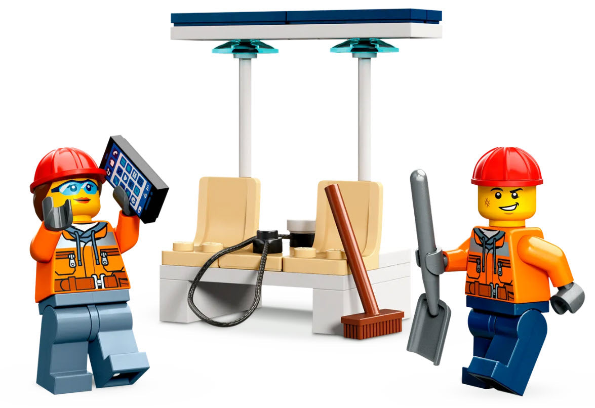 Minifiguren: LEGO City 60385 Radlader