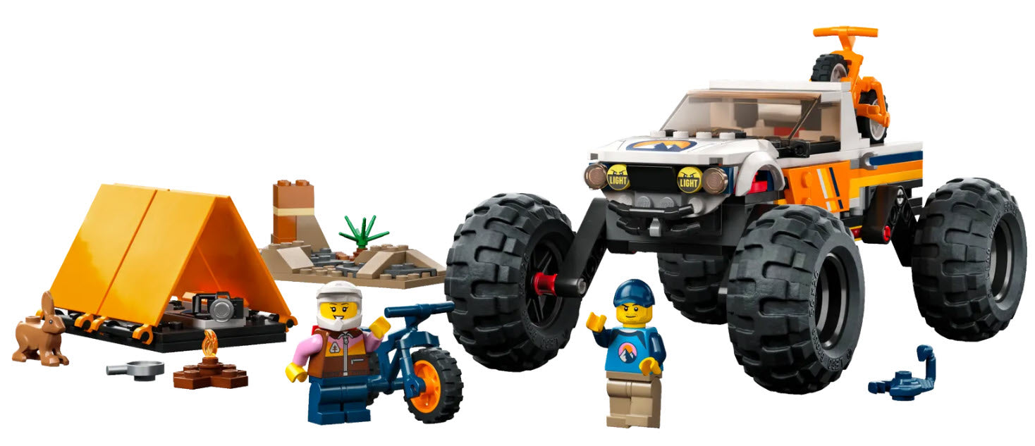 Inhalt: LEGO City 60387 Offroad Abenteuer