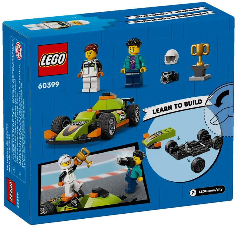 Box Rückansicht: LEGO City 60399 Rennwagen