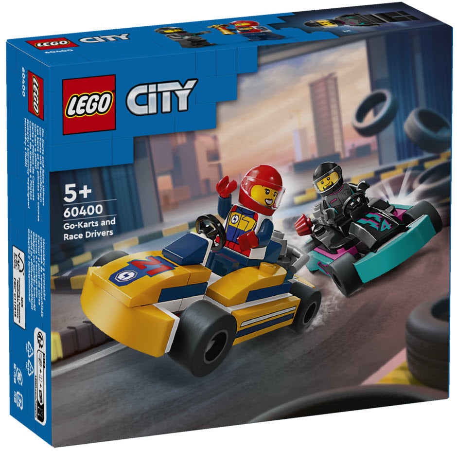 LEGO City 60400 Go-Karts mit Rennfahrern
