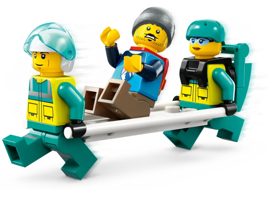 Minifiguren: LEGO City 60405 Rettungshubschrauber