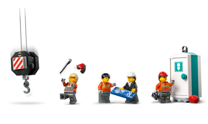 Minifiguren: LEGO City 60409 Mobiler Baukran