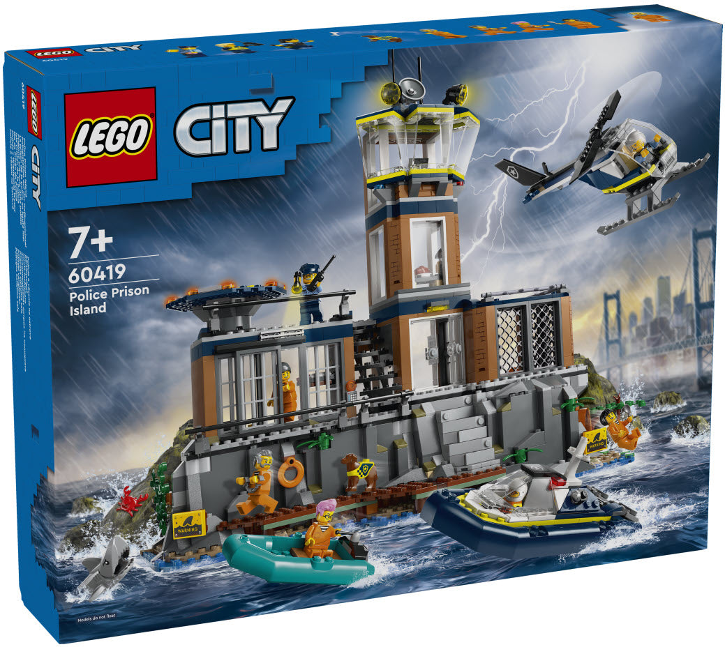 LEGO City 60419 Polizeistation auf der Gefängnisinsel