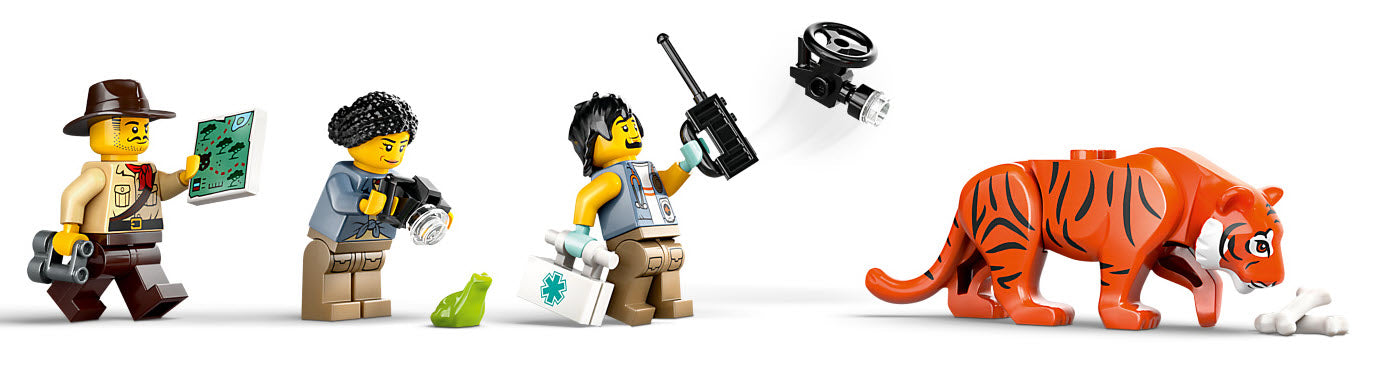 Minifiguren: LEGO City 60426 Dschungelforscher-Truck