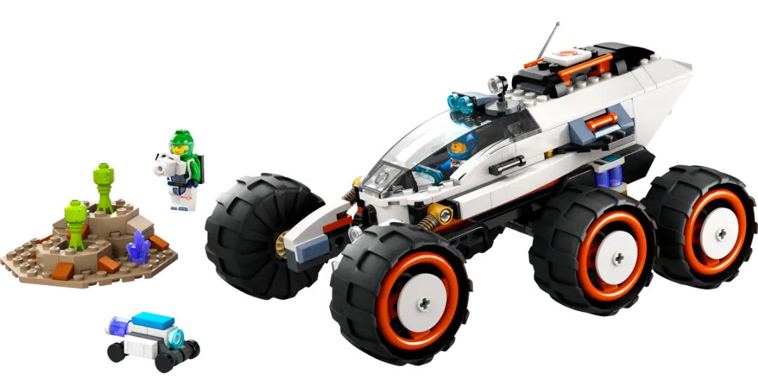Inhalt: LEGO City 60431 Weltraum-Rover mit Außerirdischen