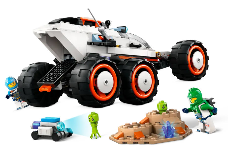 Minifiguren: LEGO City 60431 Weltraum-Rover mit Außerirdischen