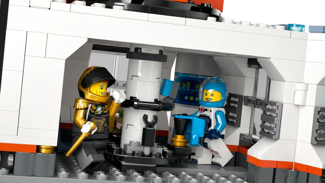 Minifiguren: LEGO City 60434 Raumbasis mit Startrampe