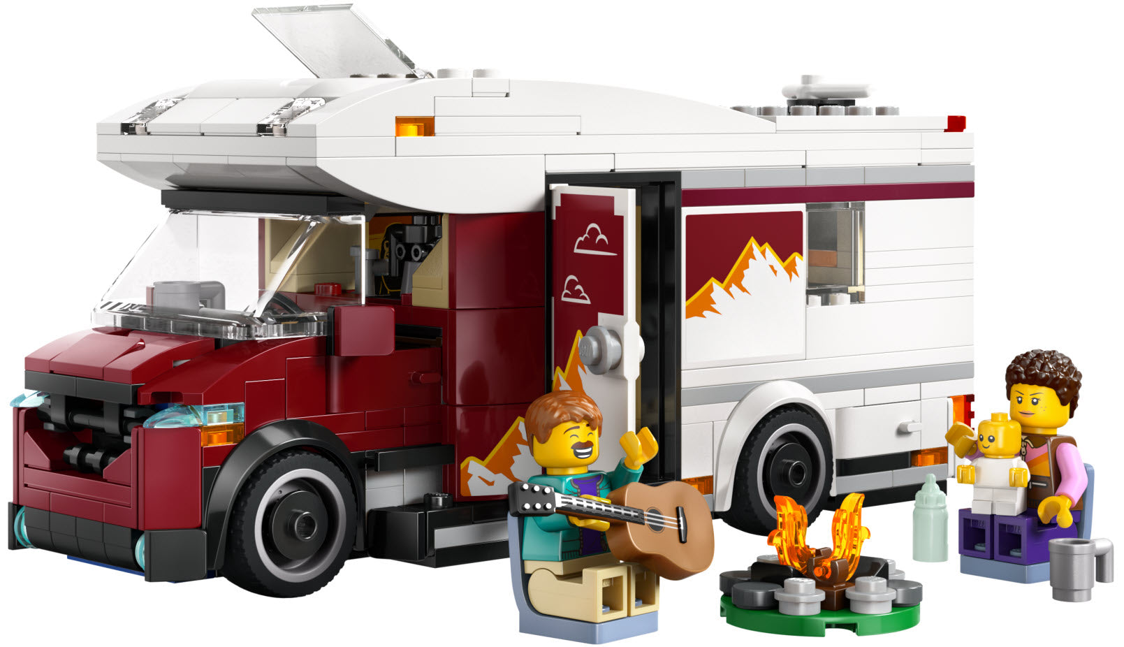 Inhalt: LEGO City 60454 Abenteuer-Wohnmobil