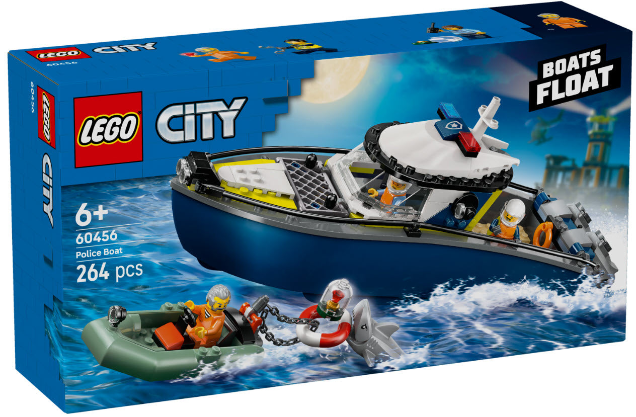 LEGO City 60456 Verfolgungsjagd im Polizeiboot