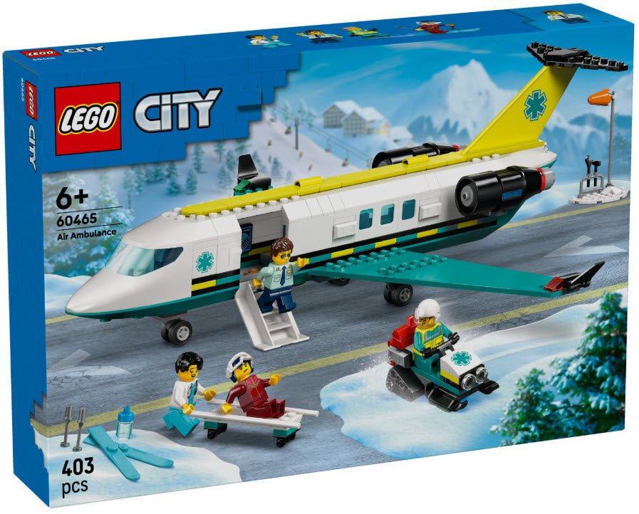 LEGO City 60465 Notfallrettungsflugzeug