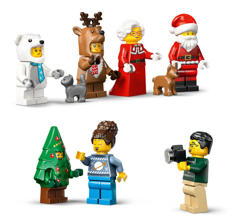 Minifiguren: LEGO City 60475 Adventskalender 2025