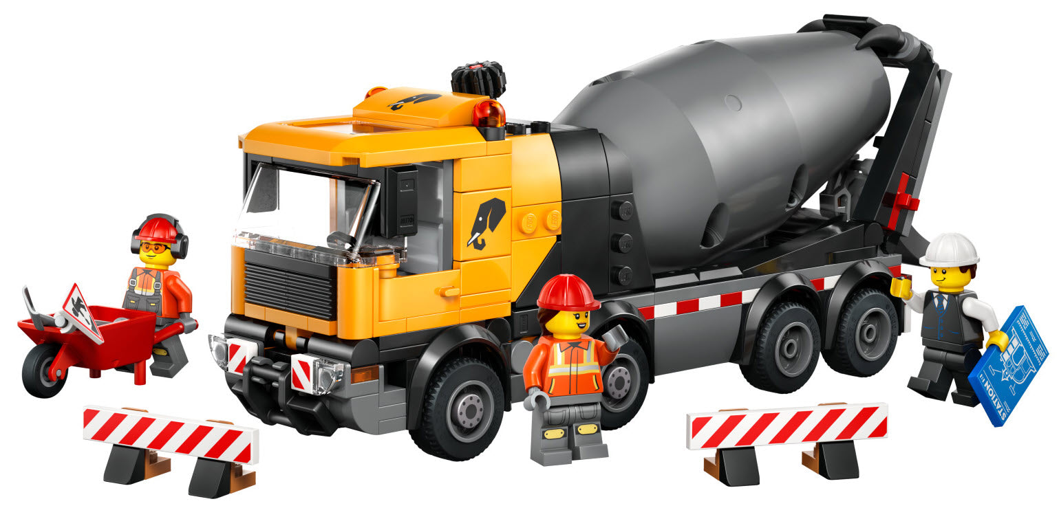 Inhalt: LEGO City 60478 Betonmischer