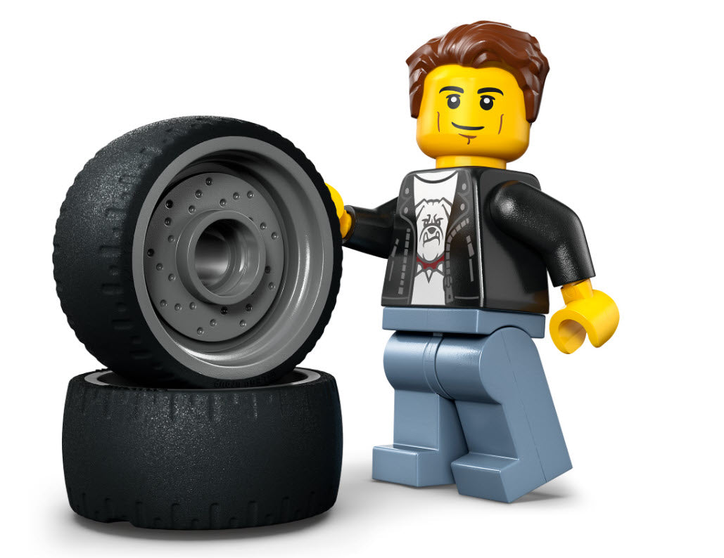 Minifiguren: LEGO City 60485 Hot Rod