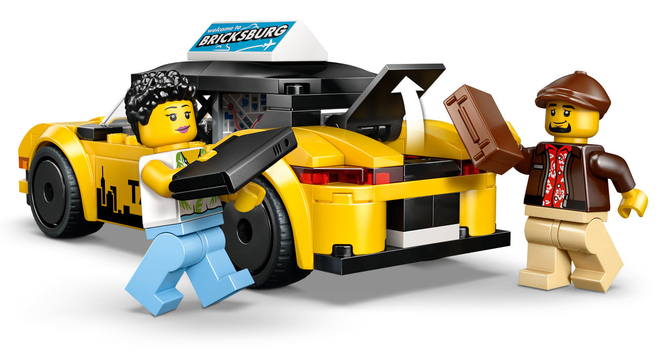 Detail 1: LEGO City 60487 Gelbes Taxi
