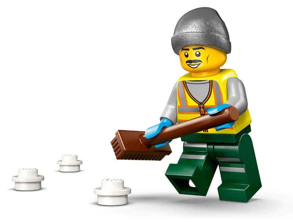 Minifiguren: LEGO City 60490 Schneepflug
