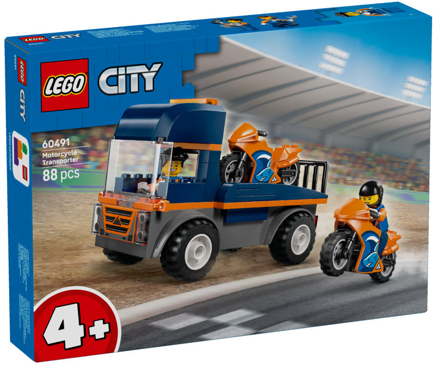 LEGO City 60491 Motorradtransporter