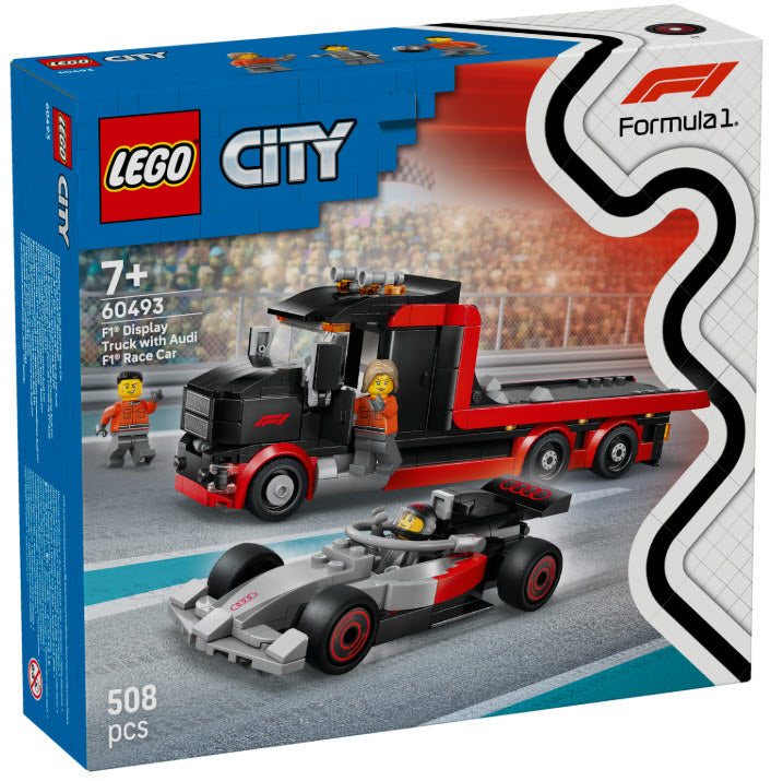 LEGO City 60493 F1 Truck mit Audi F1 Rennwagen