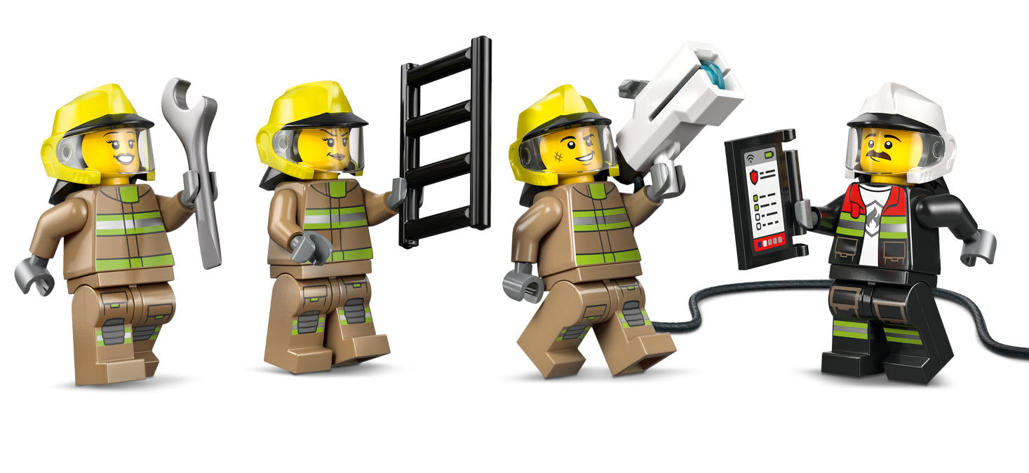 Minifiguren: LEGO City 60499 Flughafenlöschfahrzeug