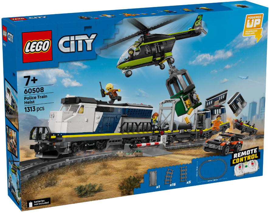 LEGO City 60508 Überfall auf den Polizeizug