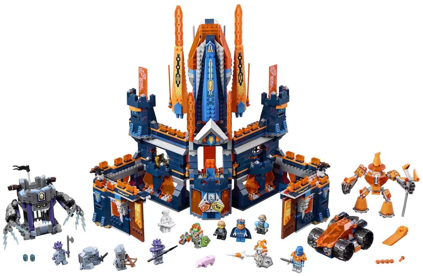 Inhalt: LEGO Nexo Knights 70357 Schloss Knighton
