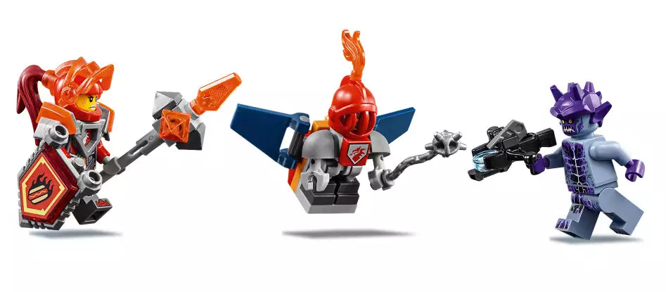 Minifiguren: LEGO Nexo Knights 70361 Macys Robo-Abwurfdrache