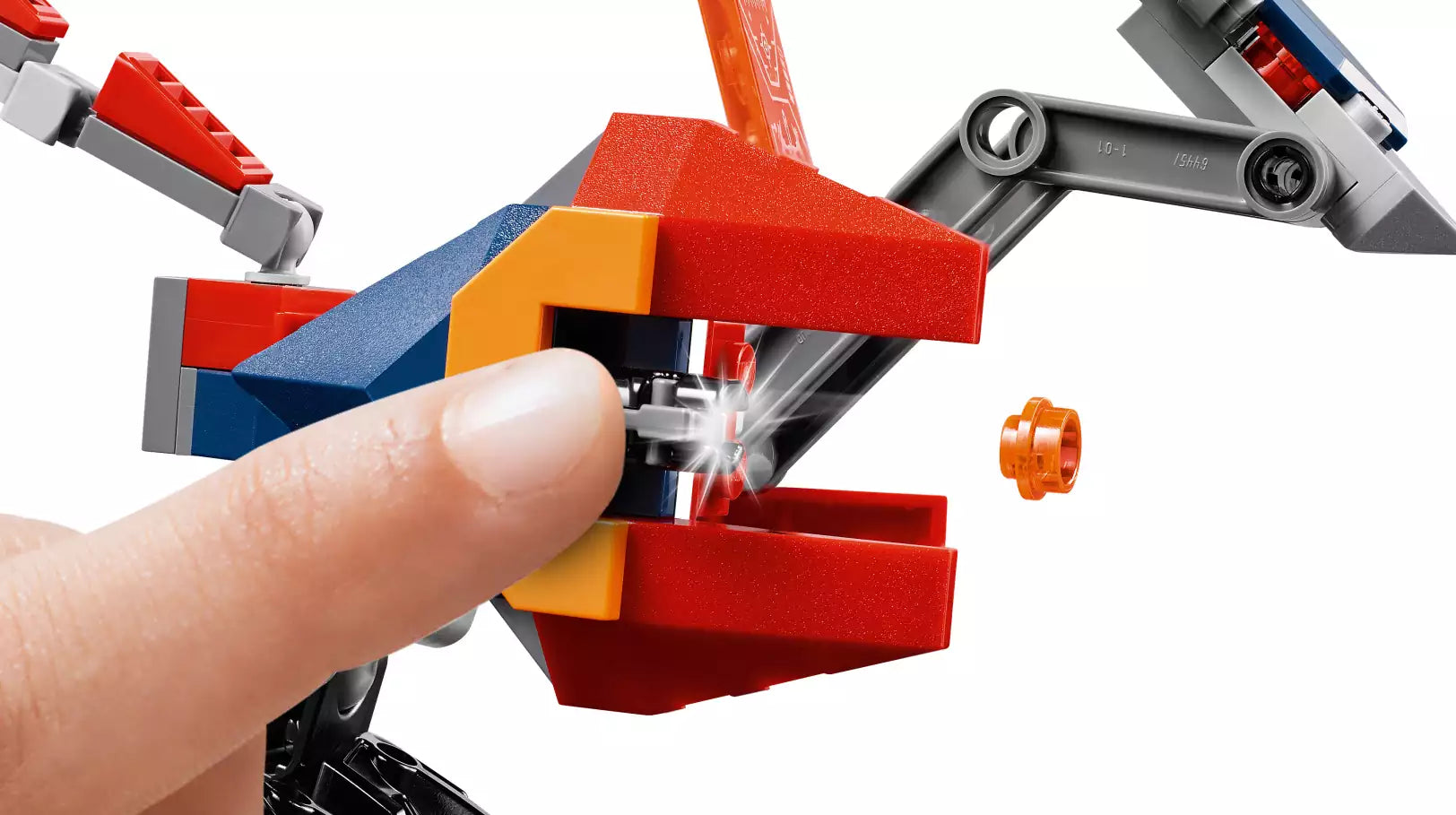 Detail 1: LEGO Nexo Knights 70361 Macys Robo-Abwurfdrache