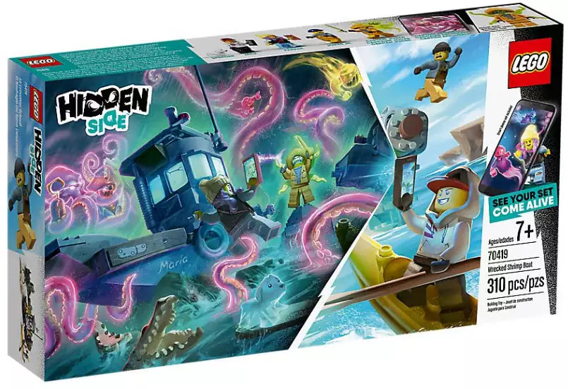 LEGO Hidden Side 70419 Gekenterter Garnelenkutter