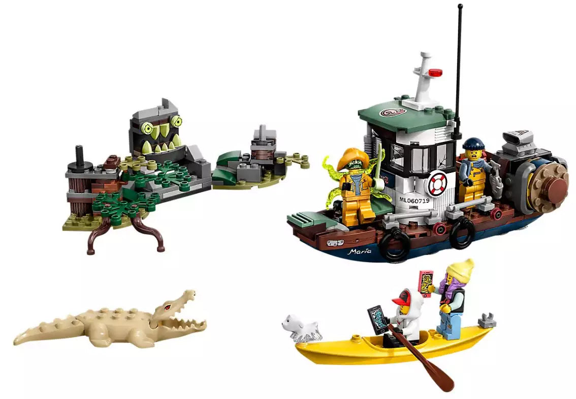 Inhalt: LEGO Hidden Side 70419 Gekenterter Garnelenkutter