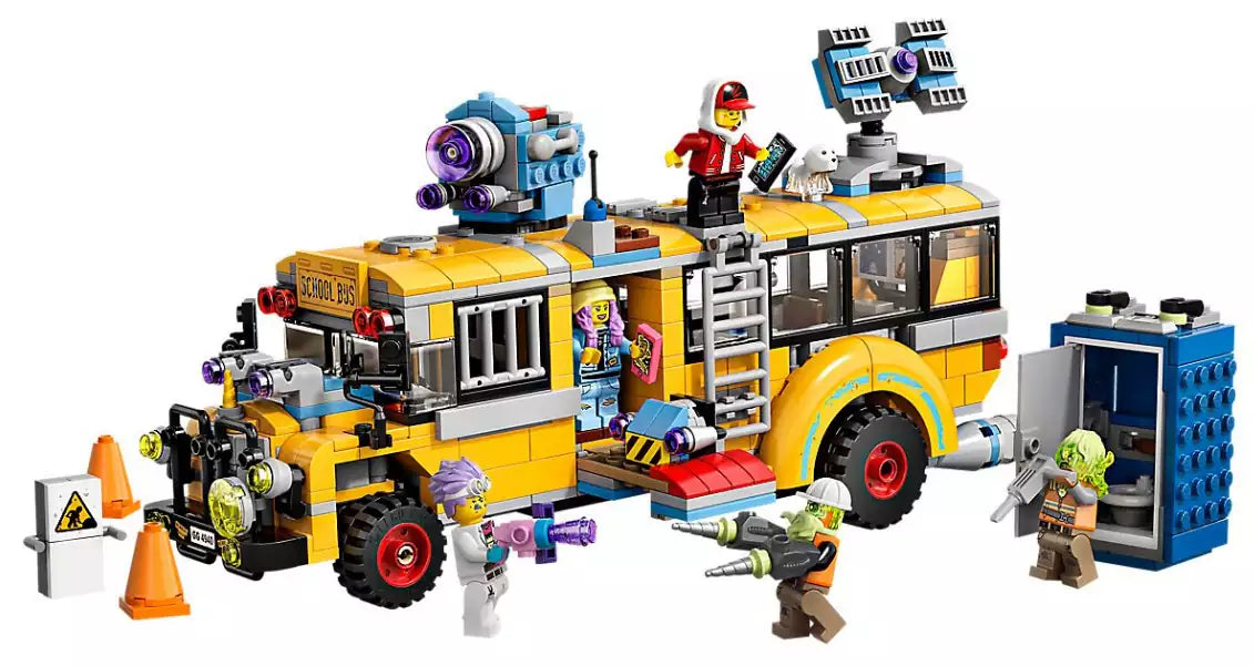 Inhalt: LEGO Hidden Side 70423 Spezialbus Geisterschreck 3000