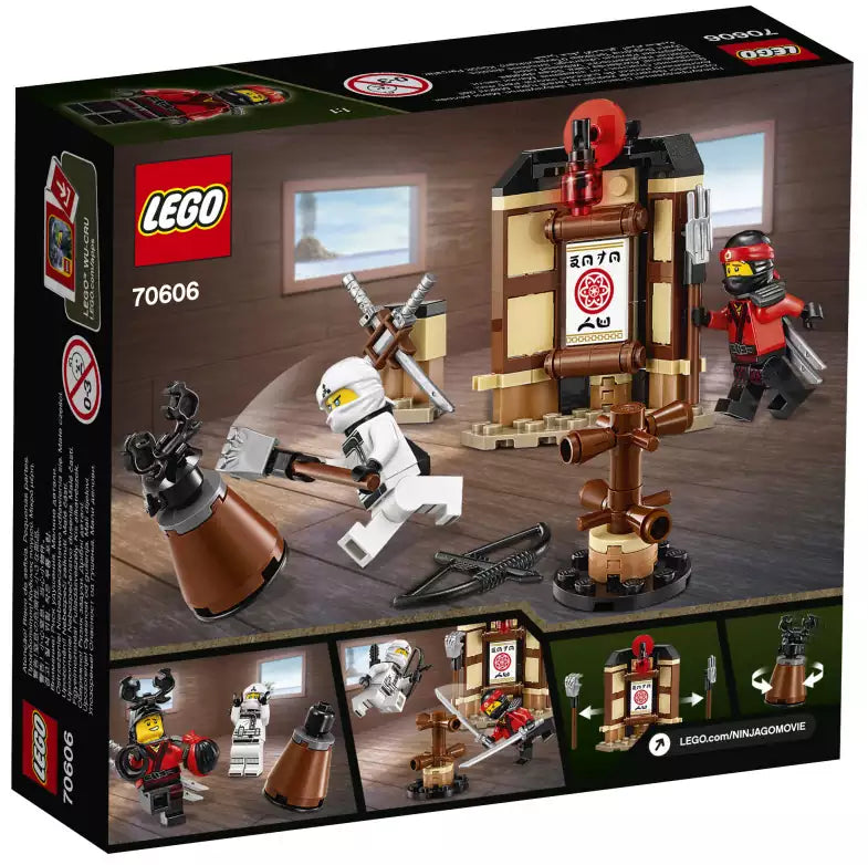 Box Rückansicht: LEGO Ninjago 70606 Spinjitzu-Training