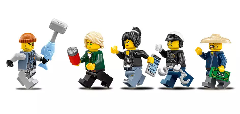 Minifiguren: LEGO Ninjago 70607 Verfolgungsjagd in NINJAGO City