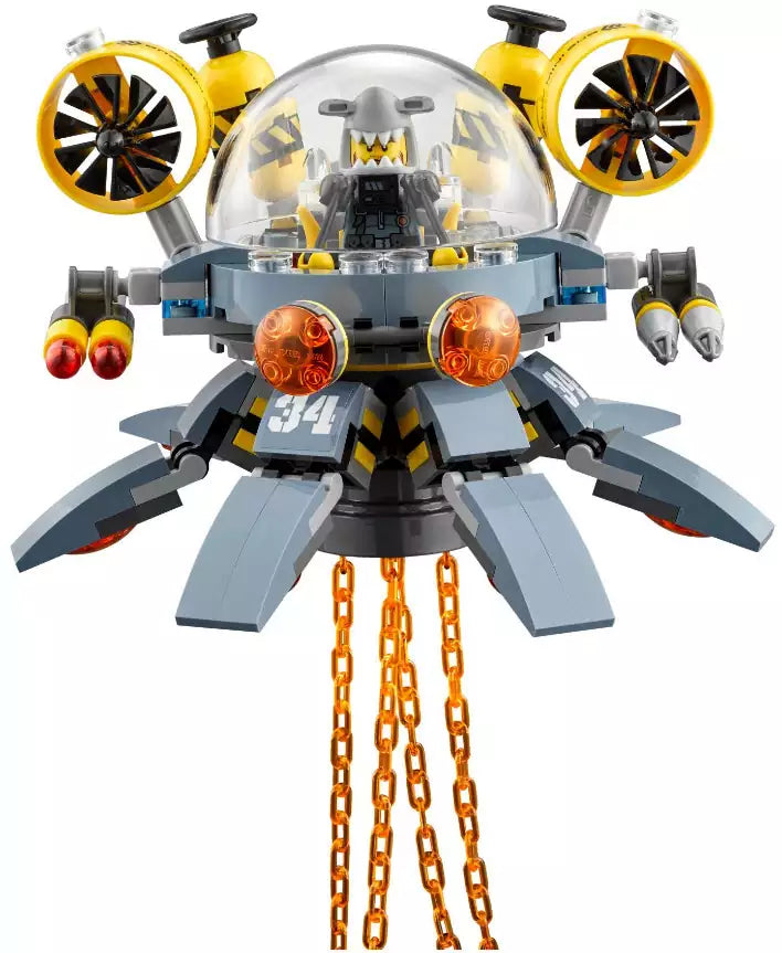Minifiguren: LEGO Ninjago 70610 Turbo Qualle
