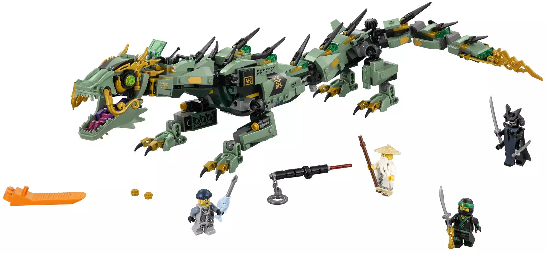 Inhalt: LEGO Ninjago 70612 Mech-Drache des Grünen Ninja