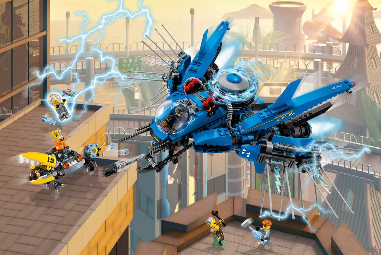 Detail 2: LEGO Ninjago 70614 Jays Jet-Blitz