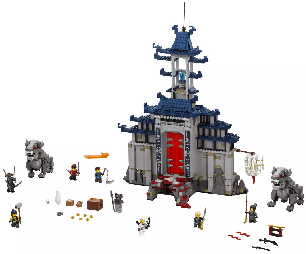 Inhalt: LEGO Ninjago 70617 Ultimativ ultimatives Tempel-Versteck
